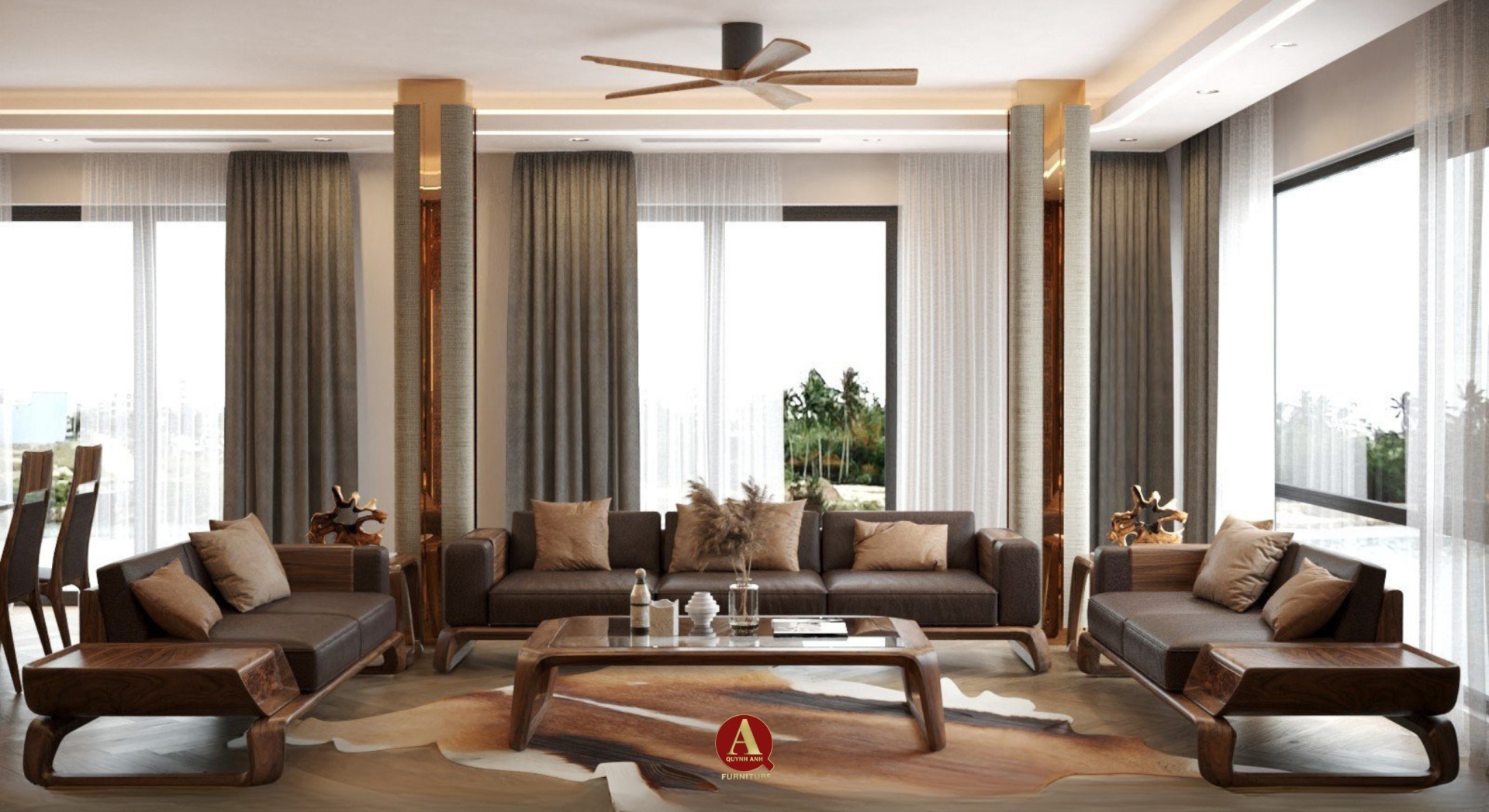 NỘI THẤT SANG TRỌNG CHO PHÒNG KHÁCH