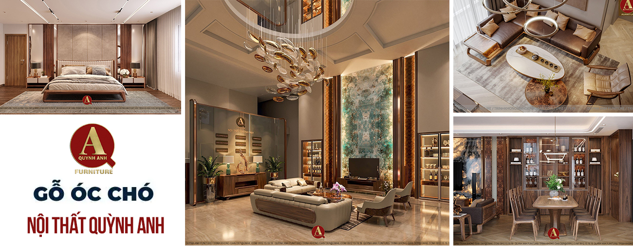 Nội thất gỗ &oacute;c ch&oacute; Quỳnh Anh