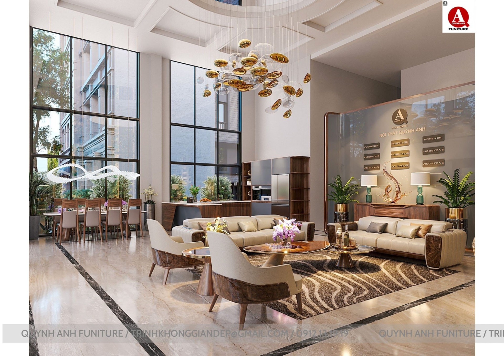 NỘI THẤT QUỲNH ANH MỞ RỘNG CHI NHÁNH 1