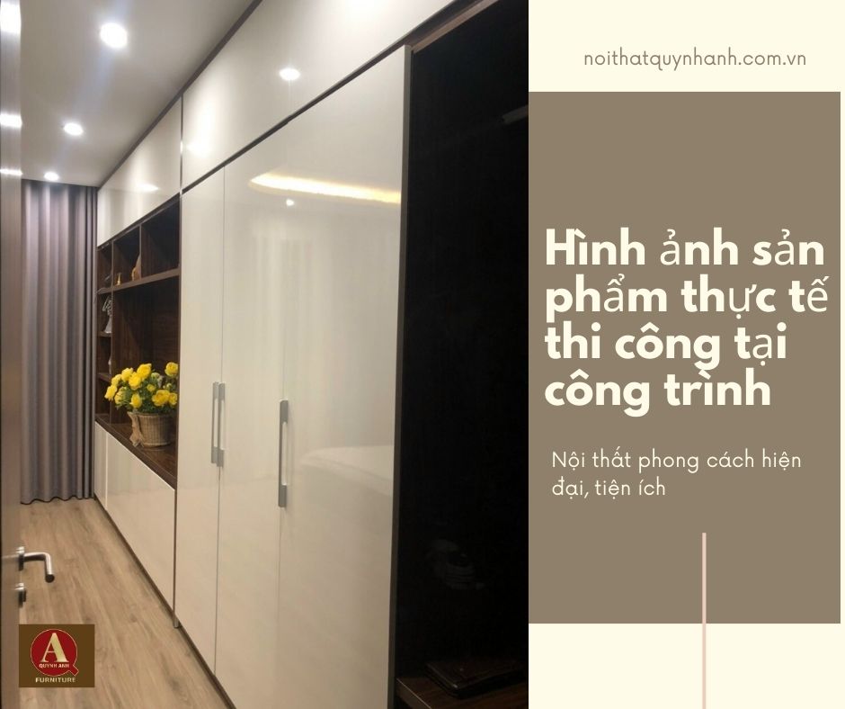 HÌNH ẢNH THỰC TẾ THI CÔNG NỘI THẤT NHÀ Ở