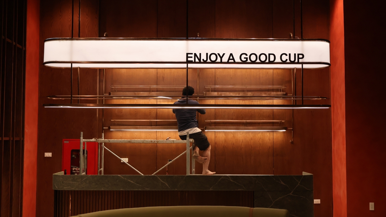 GIỚI THIỆU DỰ ÁN NỘI THẤT NHÀ HÀNG 5 SAO “ENJOY A GOOD CUP”