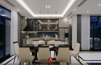 KHÔNG GIAN BẾP HIỆN ĐẠI KHÔNG CHỈ LÀ NƠI ĐỂ NẤU ĂN