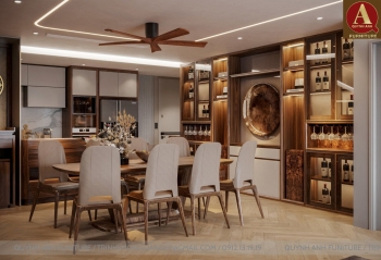 XU HƯỚNG BÀN ĂN GỖ ÓC CHÓ HIỆN ĐẠI ĐƯỢC YÊU THÍCH NHẤT