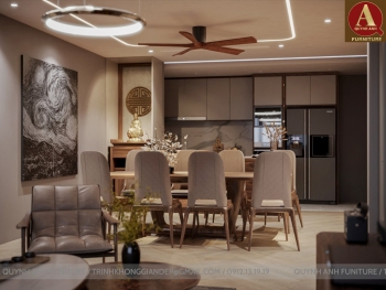 XU HƯỚNG BÀN ĂN GỖ ÓC CHÓ HIỆN ĐẠI ĐƯỢC YÊU THÍCH NHẤT