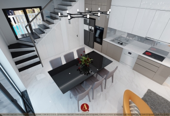 KHÔNG GIAN BẾP HIỆN ĐẠI KHÔNG CHỈ LÀ NƠI ĐỂ NẤU ĂN