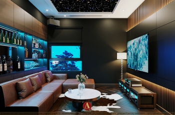 XU HƯỚNG PHÒNG GIẢI TRÍ TẠI GIA CỰC CHẤT VỚI NỘI THẤT ĐẲNG CẤP