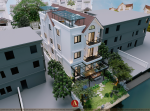 NGOẠI THẤT VỚI KHÔNG GIAN XANH NÊN THƠ TẠI BIỆT THỰ VINHOMES RIVERSIDE