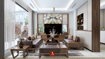 Khám phá bộ sưu tập sofa gỗ óc chó cao cấp cho phòng khách hiện đại