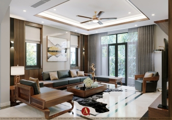 Khám phá bộ sưu tập sofa gỗ óc chó cao cấp cho phòng khách hiện đại
